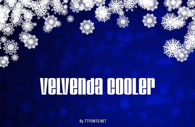 Velvenda Cooler example